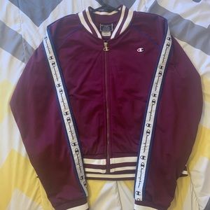 Maroon Champion Zip up